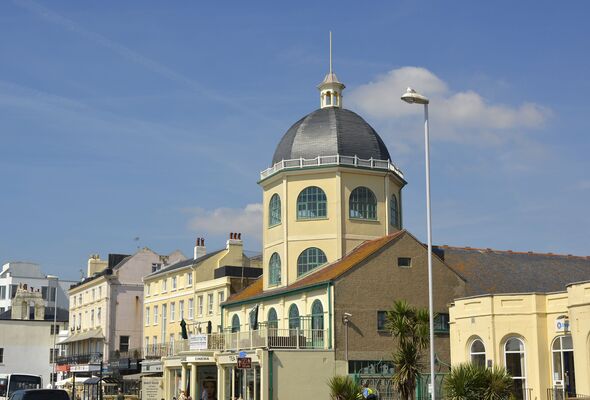 Worthing seafront, West Sussex, England