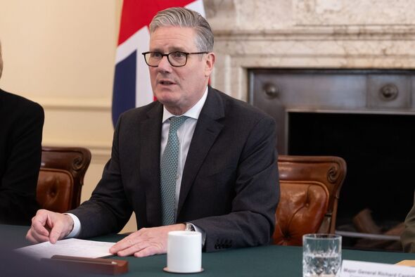British Prime Minister Starmer hosts roundtable on Iran conflict's economic fallout, London, United