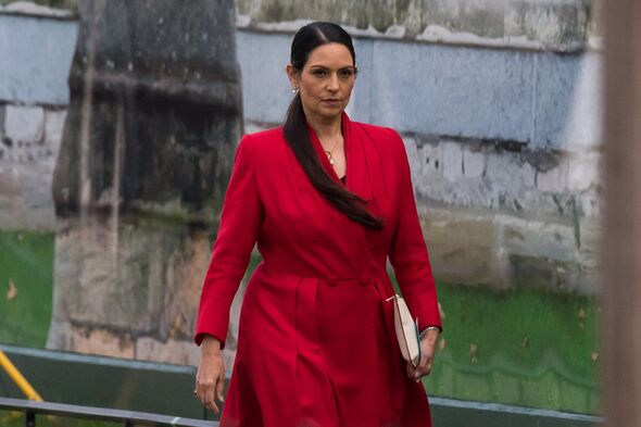 Priti Patel at Commonwealth Day Service at Westminster Abbey in London