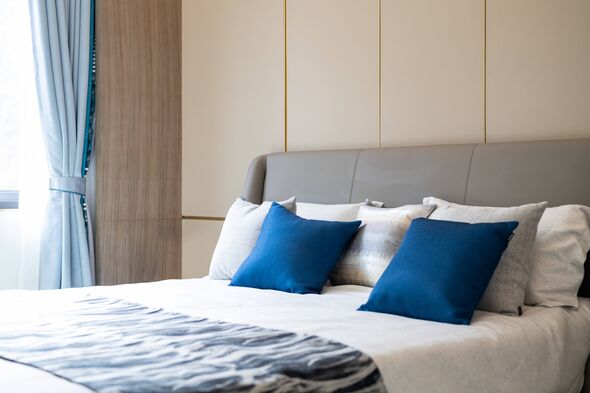 Stock photo of hotel room