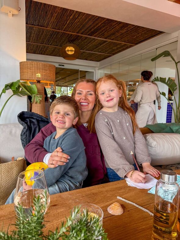 Jordan and her children