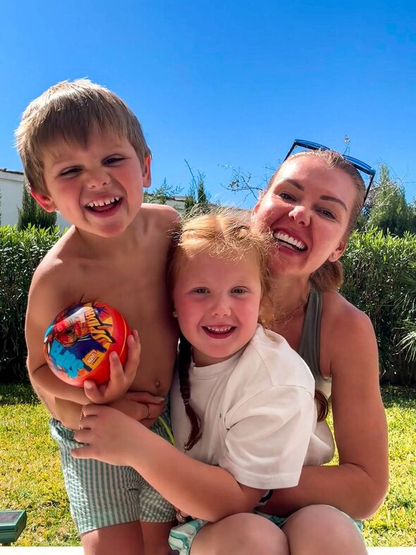 Jordan and her children