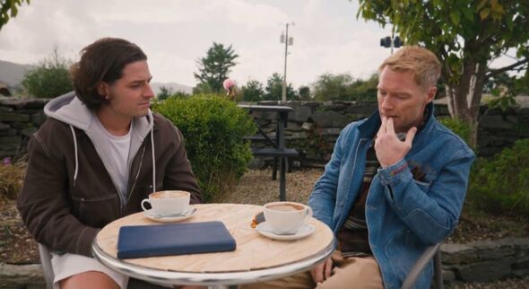 Ronan appeared alongside his nephew Ruairí Keating