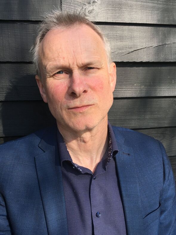 Robert Verkaik poses for camera