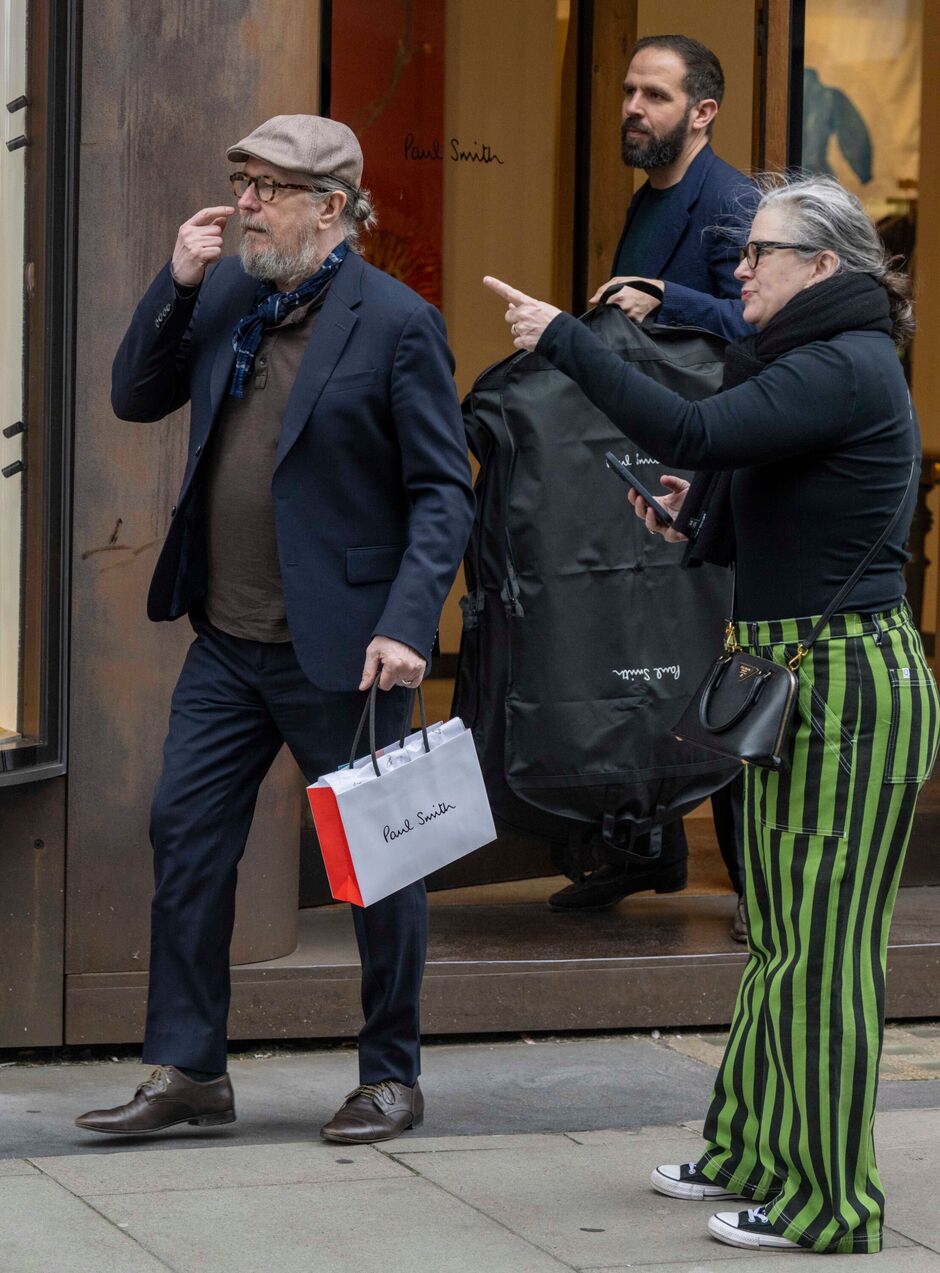 Gary Oldman and wife