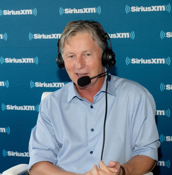 AUGUSTA, GEORGIA - APRIL 09: Professional golfer Brandel Chamblee broadcast live on SiriusXM from The Masters on April 09, 2019