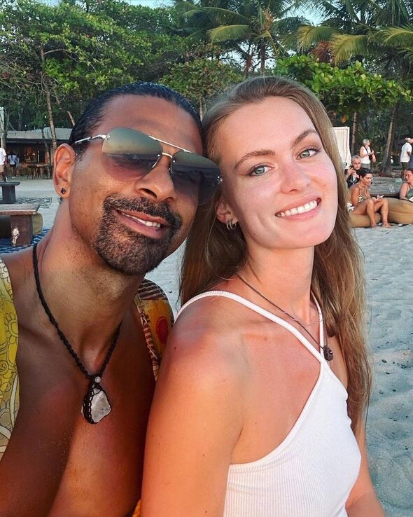 Haye is currently in a relationship with his girlfriend Sian Osborne