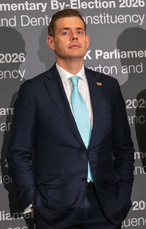 Matt Goodwin, Reform UK candidate attends the victory speech