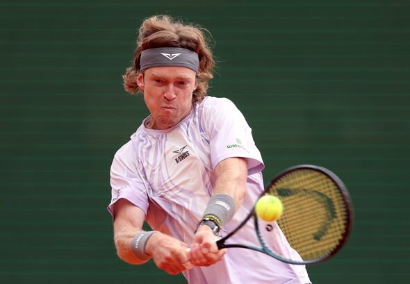 Andrey Rublev 2026 Monte Carlo Masters - Day Two