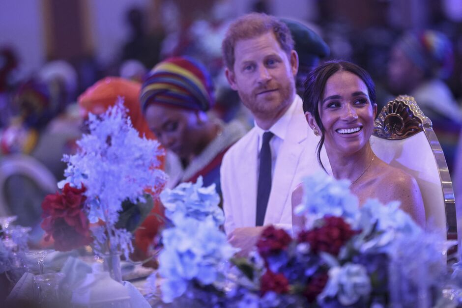 Meghan and Harry in Nigeria