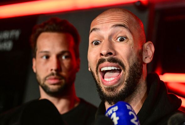 Andrew and Tristan Tate.