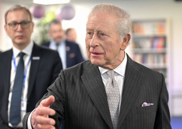King Charles III Visits Oxford Photovoltaics