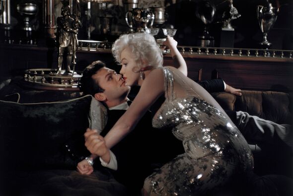 Marilyn Monroe And Tony Curtis