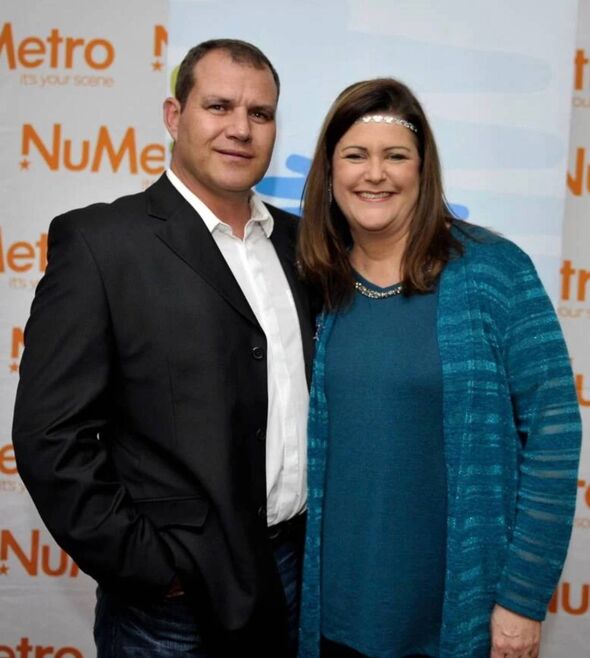 Alison Botha with Tiaan Eilerd, the man who rescued her