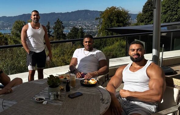 Ghami, Joshua and Ayodele on holiday