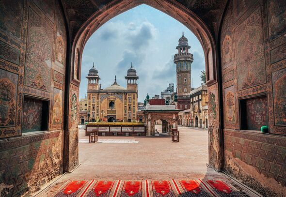 Wazir Khan Mosque, Lahore, Punjab, Pakistan