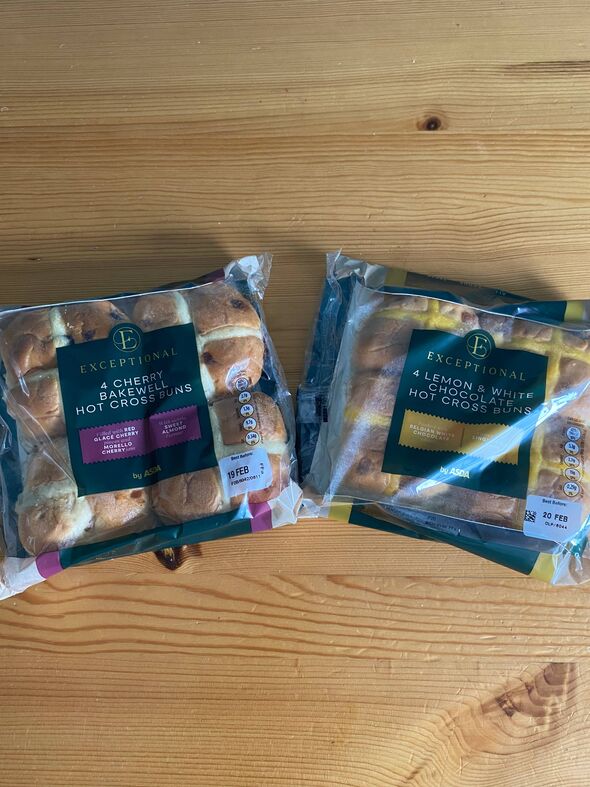 Asda hot cross buns