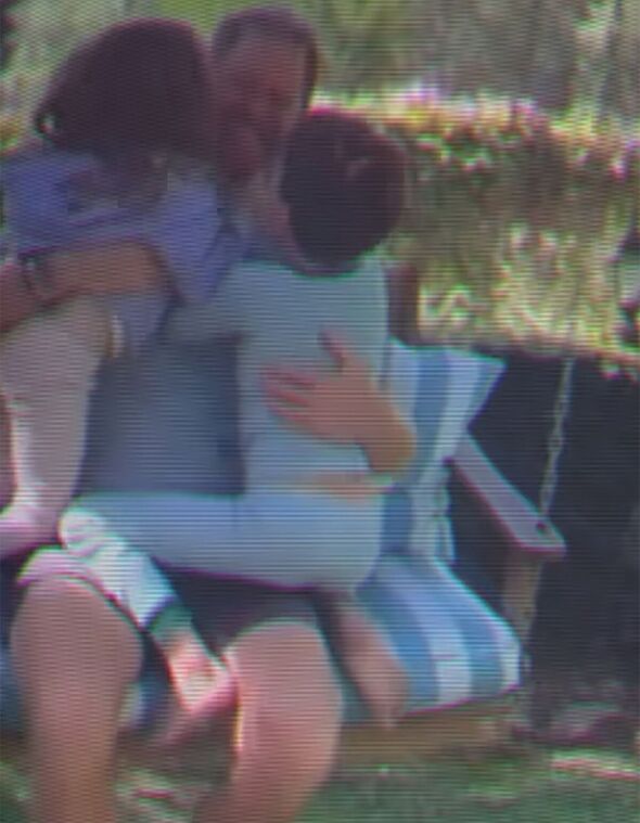 Prince Harry pictured with his children