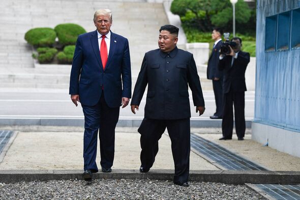 Trump and Kim Jong Un