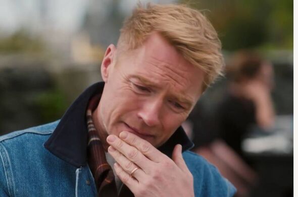 Ronan couldn't hold back the tears