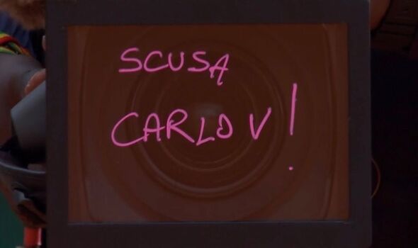 Matteo Berrettini camera message