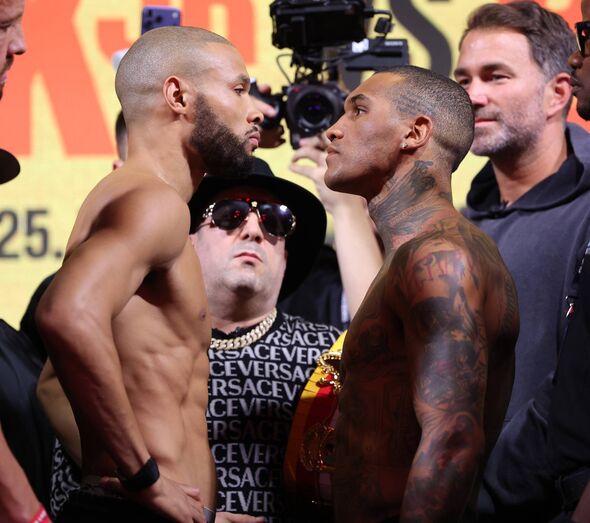 Chris Eubank Jr. (left) and Conor Benn (right)