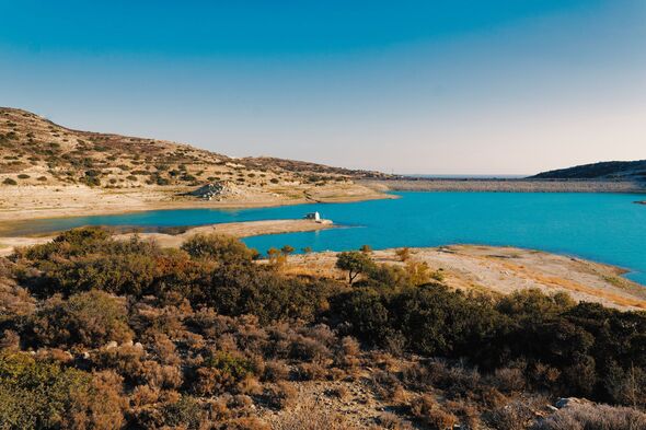 Bramianos Dam Stausee, Ierapetra, Crete, Greece