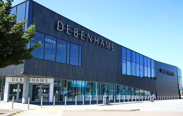 Debenhams store