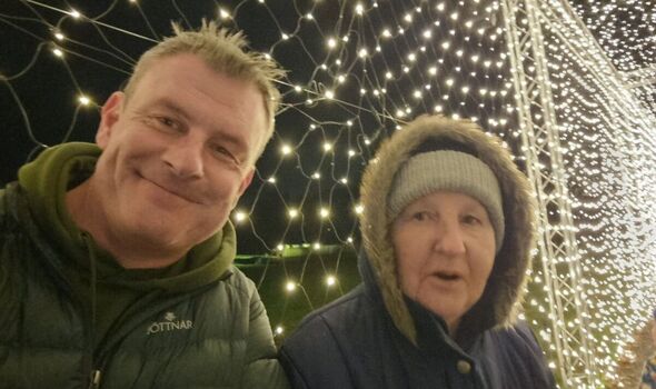 Chris and mum Shirley