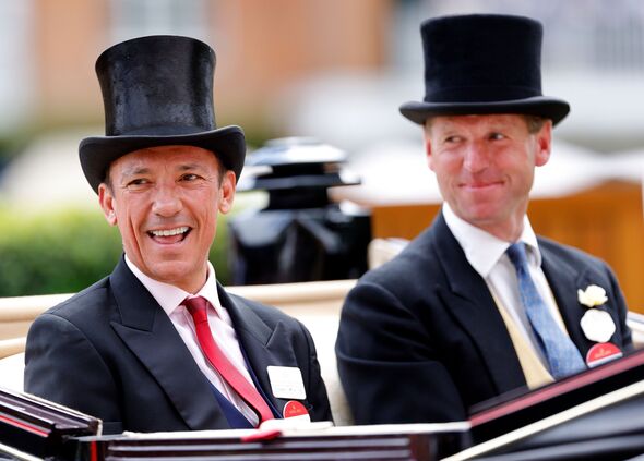 Jamie Snowden and Frankie Dettori at Royal Ascot