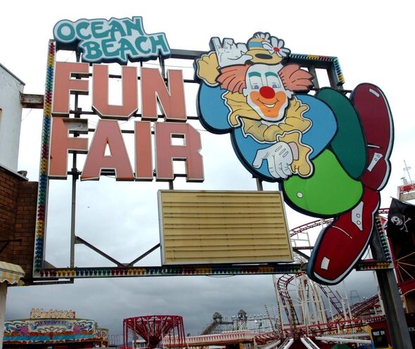Ocean Beach Funfair in Rhyl