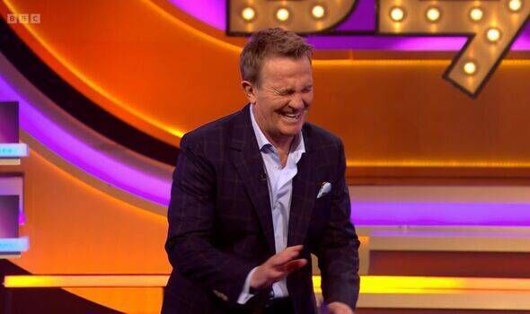 Bradley Walsh laughing