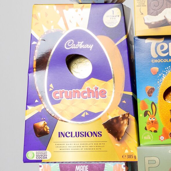 Cadbury Crunchie Easter egg