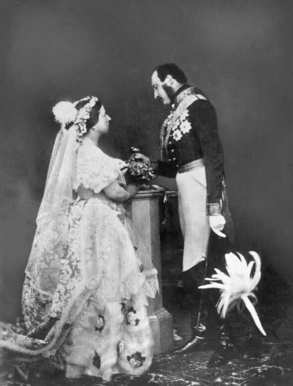 Queen Victoria And Husband Prince Albert
