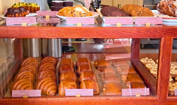 Picture of inside the bakery