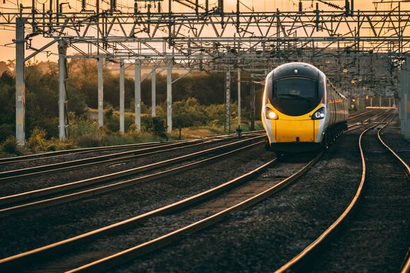 Pendolino at Sunset