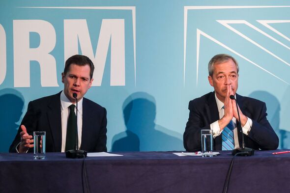 Reform Party UK press conference, London