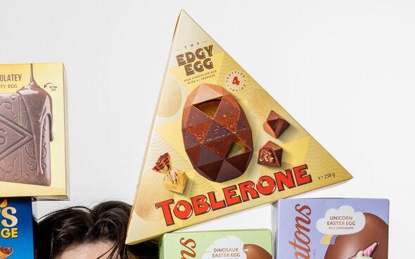 Toblerone Edgy Egg
