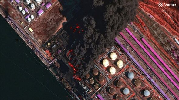 Refinery attack
