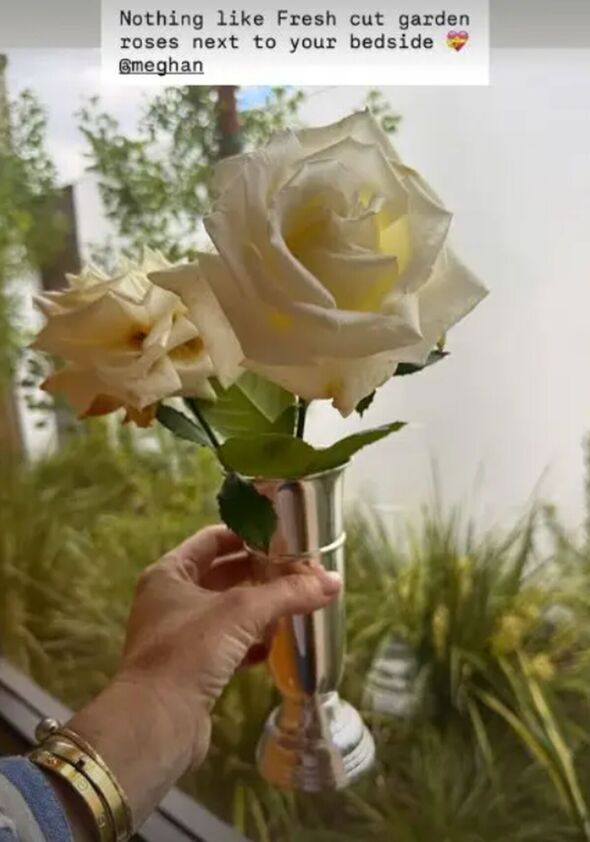 meghan markle flowers