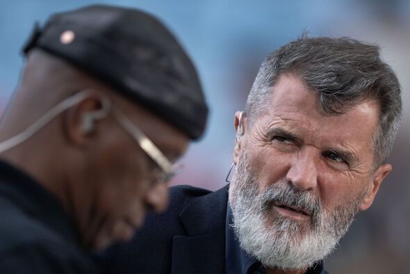 Roy Keane and Ian Wright