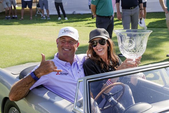 Stewart Cink at the Hoag Classic - Round Three