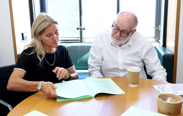 Kim Leadbeater and Lord Charlie Falconer