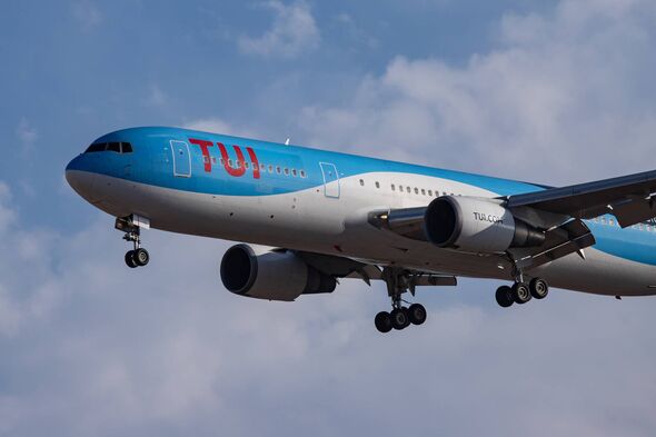 TUI Airways wide body Boeing 767-300 aircraft