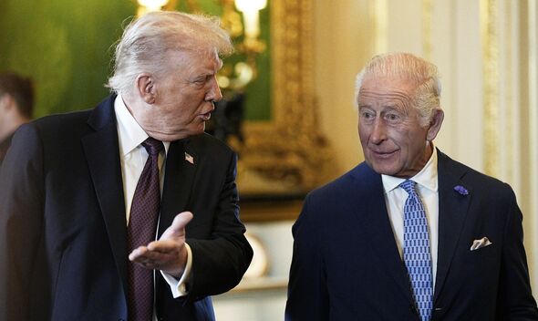 the king and donald trump