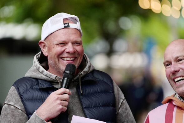 MARLOW, ENGLAND - MAY 15: Tom Kerridge attends the Pub In The Park Marlow Charity Gala 2025 in Higginson Park on May 15, 2025 in