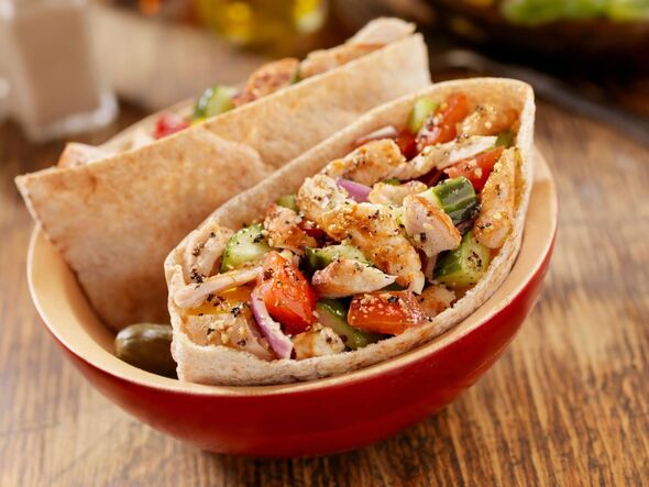 Pitta Pocket with Grilled Chicken
