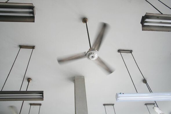 A ceiling fan