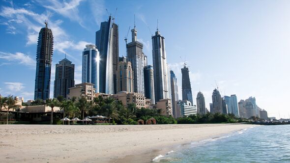 Dubai beach