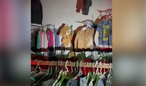 Hezbollah command centre under a clothes shop in Lebanon